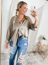 In My Element Top- Taupe