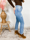 Nora Ray High Rise Crop Flare Jean