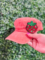 Sequins Strawberry Cap