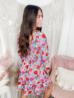 Genovieve Garden Dress- Multicolor 1
