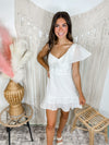 Cotton Haze Dress- White