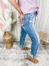 Haley Marie High Rise Straight Ankle Jeans
