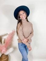 Stylish Babe Sweater- Taupe